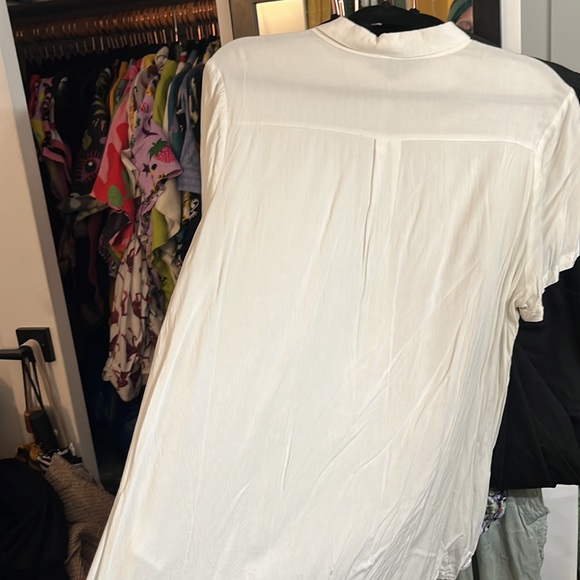 ModCloth Umbrella Embroidered Button Down - Picture 4 of 5